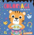 Carotte et compagnie - En musique - Coloriage pour les petits.