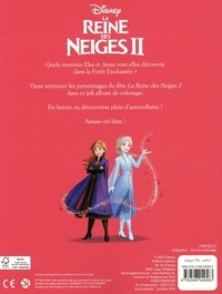 La Reine des Neiges 2 (Anna et Elsa de profil). Avec stickers