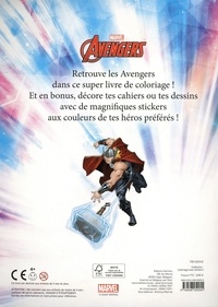 Coloriage Marvel Avengers. Avec plus de 100 stickers