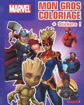  Marvel - Mon gros coloriage + stickers Marvel.