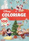  Disney - Disney Coloriage (Noël-Hiver) - Avec plus de 100 stickers.