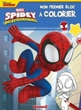  Marvel - Mon premier bloc à colorier Spidey et ses amis extraordinaires - Spidey mur.