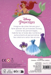 Mon bloc de styliste. Spécial danse. Disney Princesses. Coloriages, stickers