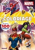  Marvel - Marvel Captain Marvel et Gamora - Avec plus de 100 stickers.