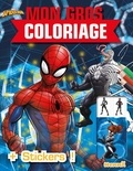  Marvel - Mon gros coloriage Spider-Man et Venom - Avec des stickers.