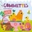  Carotte et compagnie - Gommettes repositionnables pour les petits Pâques - + de 300 gommettes.