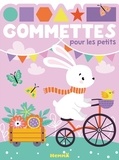  Hemma - Gommettes pour les petits (Lapin vélo).