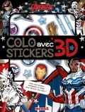  Hemma - Marvel Avengers - Colo avec stickers 3D.