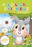 Disney Baby - Colo & Stickers pour les petits - Avec des grands stickers pour les petites mains !.