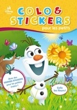  Disney Baby - Colo & Stickers pour les petits - Avec des grands stickers pour les petites mains !.