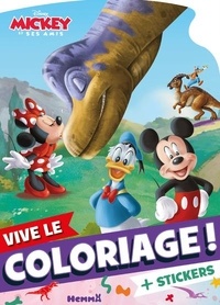  Disney - Mickey et ses amis Dinosaures - Avec des stickers.