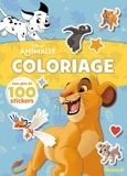  Disney - Disney Animaux (Roi Lion) - Coloriage avec plus de 100 stickers.