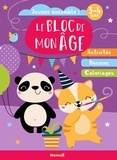  Collectif - Le bloc de mon âge (3-4 ans) - Jouons ensemble ! (Panda et chat en fête) - Activités - Dessins - Coloriages.