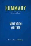 Publishing Businessnews - Summary: Marketing Warfare - Review and Analysis of Ries and Trout's Book.