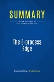 Publishing Businessnews - Summary: The E-process Edge - Review and Analysis of Keen and Mcdonald's Book.