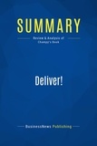  BusinessNews Publishing - Deliver! - Review & Analysis of Champy's Book.