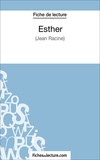  Fichesdelecture.com et Vanessa Grosjean - Esther - Analyse complète de l'oeuvre.