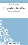 Sophie Lecomte et  Fichesdelecture.com - Le lys dans la vallée - Analyse complète de l'oeuvre.