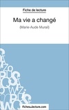 Gregory Jaucot et  Fichesdelecture.com - Ma vie a changé - Analyse complète de l'oeuvre.