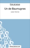 Hubert Viteux et  Fichesdelecture.com - Un de Baumugnes - Analyse complète de l'oeuvre.