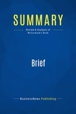 Publishing Businessnews - Summary: Brief - Review and Analysis of McCormack's Book.