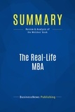 Publishing Businessnews - Summary: The Real-Life MBA - Review and Analysis of the Welches' Book.