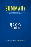 Publishing Businessnews - Summary: The 29% Solution - Review and Analysis of Misner and Donovan's Book.