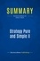 Publishing Businessnews - Summary: Strategy Pure and Simple II - Review and Analysis of Robert's Book.