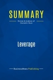 Publishing Businessnews - Summary: Leverage - Review and Analysis of Checketts' Book.