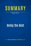 Publishing Businessnews - Summary: Being the Best - Review and Analysis of Waitley's Book.