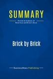 Publishing Businessnews - Summary: Brick by Brick - Review and Analysis of Robertson and Breen's Book.