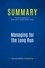 Publishing Businessnews - Summary: Managing for the Long Run - Review and Analysis of Miller and Le-Breton-Miller's Book.