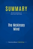 Publishing Businessnews - Summary: The Mckinsey Mind - Review and Analysis of Rasiel and Friga's Book.
