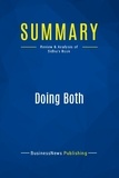 Publishing Businessnews - Summary: Doing Both - Review and Analysis of Sidhu's Book.