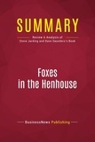 Publishing Businessnews - Summary: Foxes in the Henhouse - Review and Analysis of Steve Jarding and Dave Saunders's Book.