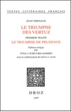 Jean Thenaud - Le Triumphe Des Vertuz. Premier Traite, Le Triumphe De Prudence.
