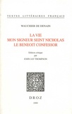  Wauchier de Denain - La vie mon signeur seint Nicholas le beneoit confessor.