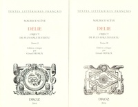 Maurice Scève - Délie - Object de plus haulte vertu, 2 volumes.