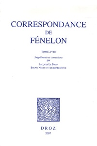 François de Fénelon - Correspondance de Fénelon - Tome 18.