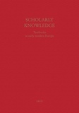 Emidio Campi et Simone De Angelis - Scholary Knowledge - Textbooks in early modern Europe.