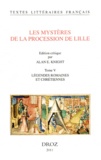  Anonyme - Les mystères de la procession de Lille - Tome 5, Légendes romaines et chrétiennes.