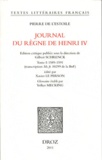 Pierre de L'Estoile - Journal du règne de Henri IV - Tome 1, 1589-1591.