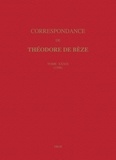 Théodore de Bèze - Correspondance de Théodore de Bèze - Tome 39 (1598).