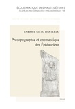 Enrique Nieto Izquierdo - Prosopographie et onomastique des Epidauriens - (Ve s. av. J.-C. - IVe s. apr. J.-C.).