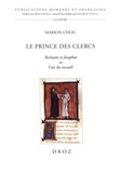 Marion Uhlig - Le prince des clercs - Barlaam et Josaphat ou l'art du recueil.