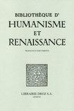 Max Engammare - Bibliothèque d'humanisme et Renaissance N° 85-2, 2023-2 : .