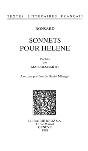 Pierre de Ronsard - Sonnets pour Hélène.