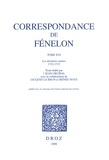 François de Fénelon - Correspondance de Fénelon - Tome 16, Les dernières années 1712-1715.