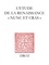 Max Engammare et Marie-Madeleine Fragonard - L'étude de la Renaissance - Nunc et cras.