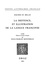 Joachim Du Bellay - La deffence et illustration de la langue françoyse - Et L'olive.